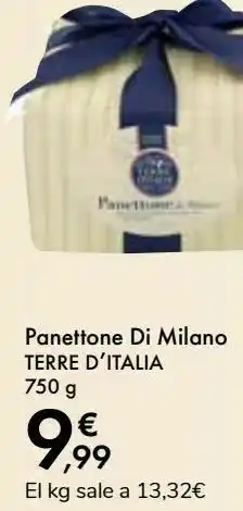 Carrefour Panettone di milano terre d'italia oferta