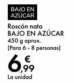 Carrefour Roscón nata bajo en azúcar oferta