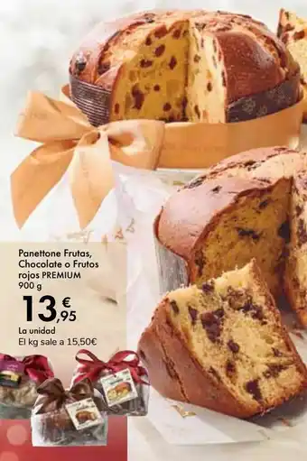 Carrefour Panettone frutas, chocolate o frutos rojos premium oferta