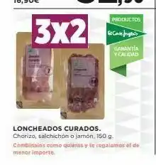 Nespresso Productos garantia y calidad loncheados curados. chorizo, salchichón o jamón, 150 g. combinaios como quieras y te regalamos oferta