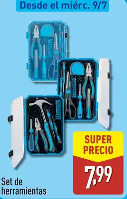 ALDI Set de herramientas oferta