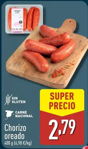 ALDI Chorizo oreado oferta