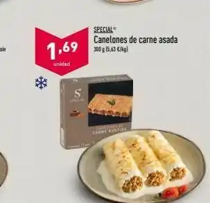 ALDI Canelones de carne special oferta