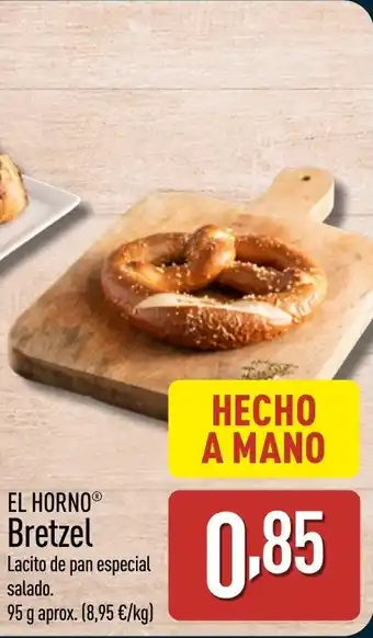 ALDI EL HORNO Bretzel Lacito de pan especial oferta
