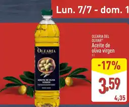 ALDI OLEARIA DEL OLIVARⓇ Aceite de oliva virgen oferta