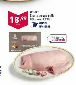 ALDI Cochinillo oferta