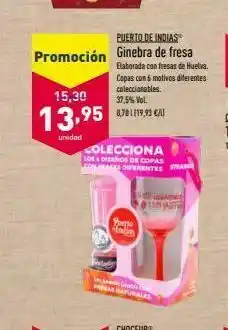 ALDI Copas puerto de indias oferta