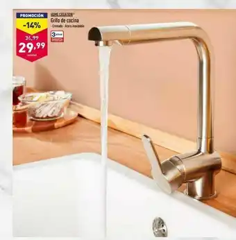 ALDI Grifo de cocina home oferta
