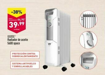 ALDI Radiador de aceite oferta