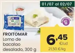 Autoservicios Familia Froitomar - lomo de bacalao desalado oferta