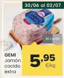 Autoservicios Familia Gemi - jamón cocido extra oferta