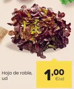 Autoservicios Familia Hoja de roble oferta