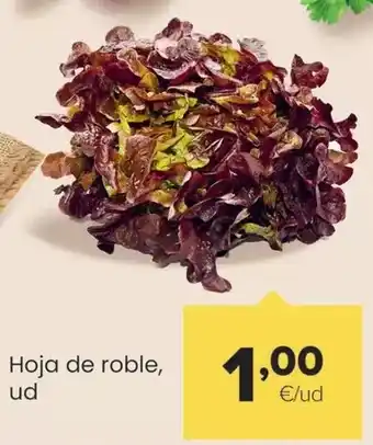 Autoservicios Familia Hoja de roble oferta