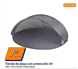 Action Tienda de playa con protección uv oferta