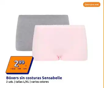 Action Sensabelle - bóxers sin costuras oferta