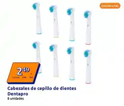 Action Dentapro - cabezales de cepillo de dientes oferta