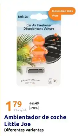 Action Little joe - ambientador de coche oferta