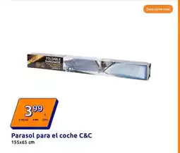Action C&c - parasol para el coche oferta