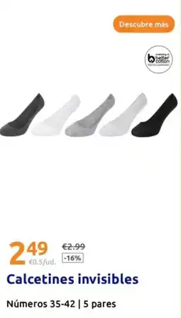Action Calcetines invisibles oferta
