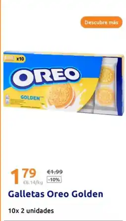 Action Oreo - galletas golden oferta