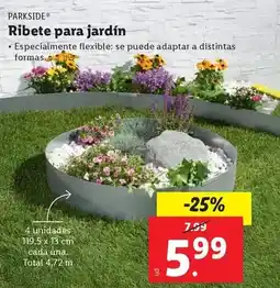 Ocine Parkside - ribete para jardín oferta