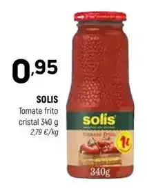 Coviran Solís - tomate frito cristal oferta