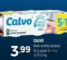 Coviran Calvo - atun aceite girasol oferta