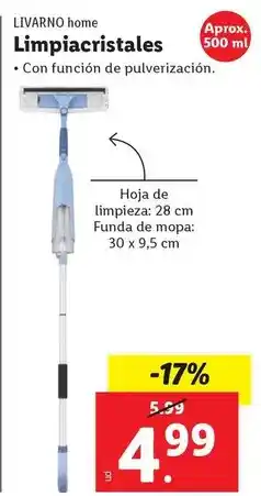 Ocine Livarno home - limpiacristales oferta