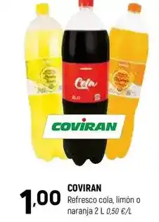 Coviran Coviran - refresco cola, limon o naranja oferta