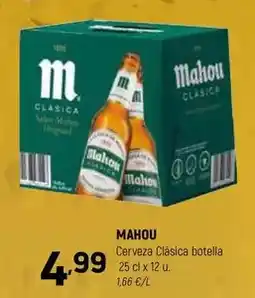 Coviran Mahou - cerveza clasica botella oferta