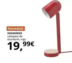 IKEA Ensmärke - lámpara de escritorio, rojo oferta