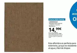 IKEA Lydersholm - alfombra para interior y exterior, marrón, 80x150 cm oferta