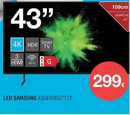 Milar Samsung - led 43ue43du7172 oferta