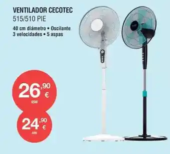 Milar Cecotec - ventilador oferta
