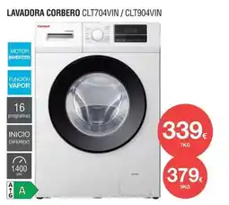 Milar Corberó - lavadora clt704vin/clt904vin oferta