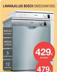 Milar Bosch - lavavajillas sms25aw/105e oferta