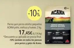 El Corte Inglés Pienso para perros adultos pequeños pollo, merluza y huevos oferta