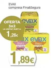 Keisy Evax - compresa fina&segura oferta