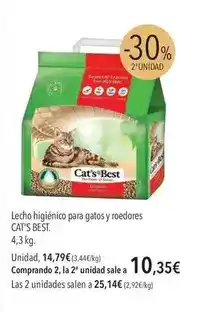 El Corte Inglés Lecho higiénico para gatos y roedores oferta