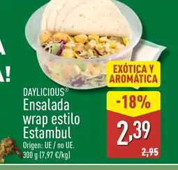 ALDI DAYLICIOUS Ensalada wrap estilo oferta