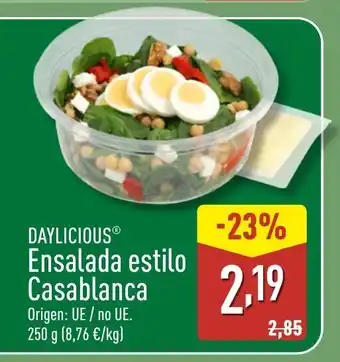 ALDI DAYLICIOUS Ensalada estilo Casablanca oferta
