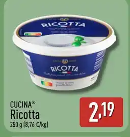 ALDI CUCINA Ricotta oferta