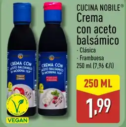 ALDI CUCINA NOBILE Crema con aceto balsámico oferta