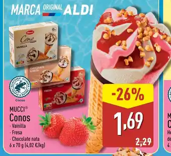 ALDI MUCCI Conos oferta