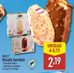ALDI MUCCI Helado bombón oferta