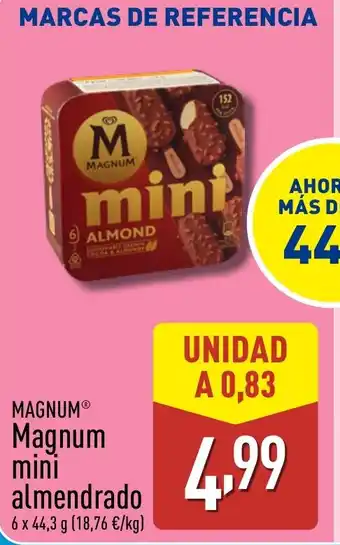 ALDI MAGNUM mini almendrado oferta