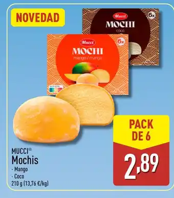 ALDI MUCCI MUCCIⓇ Mochis . Mango oferta