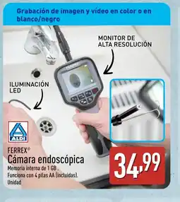 ALDI FERREX Cámara endoscópica oferta