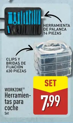 ALDI WORKZONE Herramien- tas para coche oferta