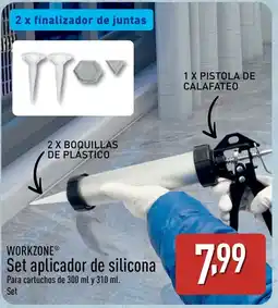 ALDI WORKZONE Set aplicador de silicona oferta